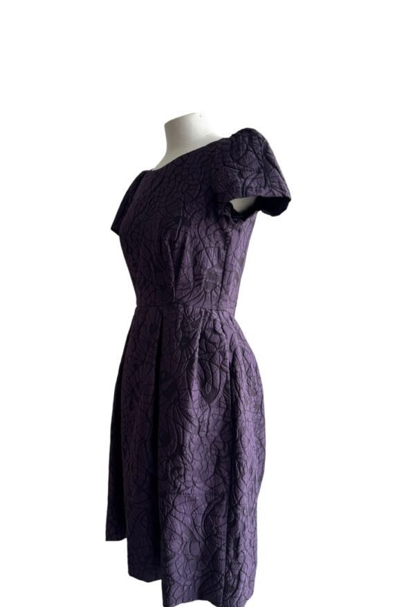 PURIFICACION GARCIA - GRAPE EMBROIDERY DRESS - Image 3